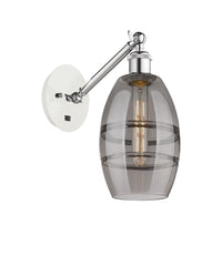 Ballston Sconce Cast Brass Steel Glass