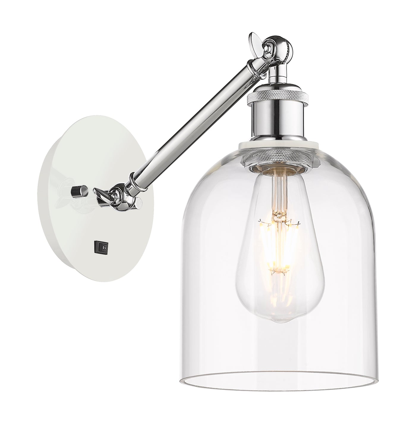 Ballston Sconce Cast Brass 15 Inch Height