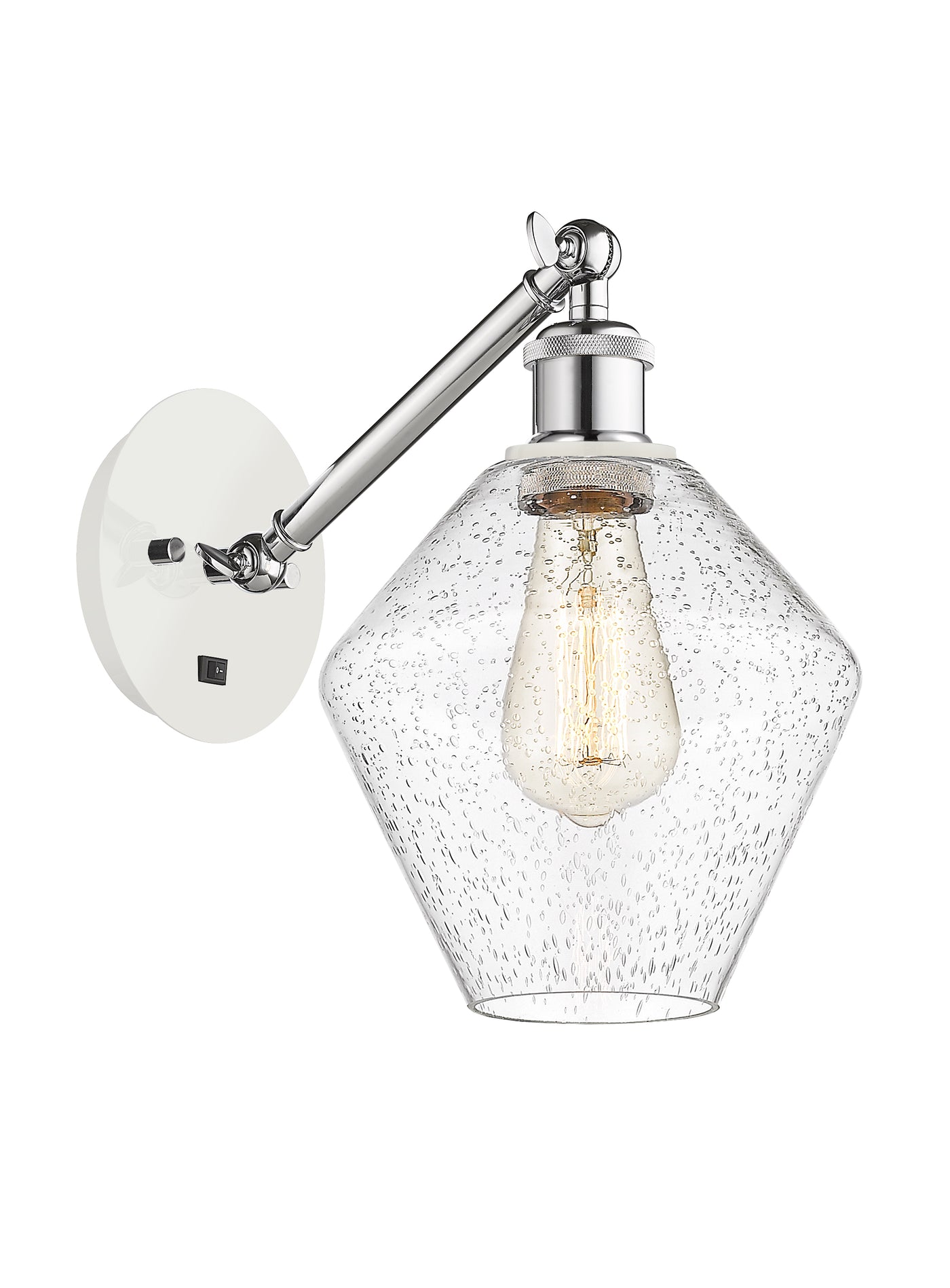 Ballston Sconce Cast Brass Glass Steel