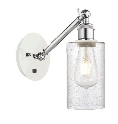 Ballston Sconce Cast Brass Steel Glass