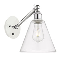 Ballston Sconce Cast Brass Glass Steel