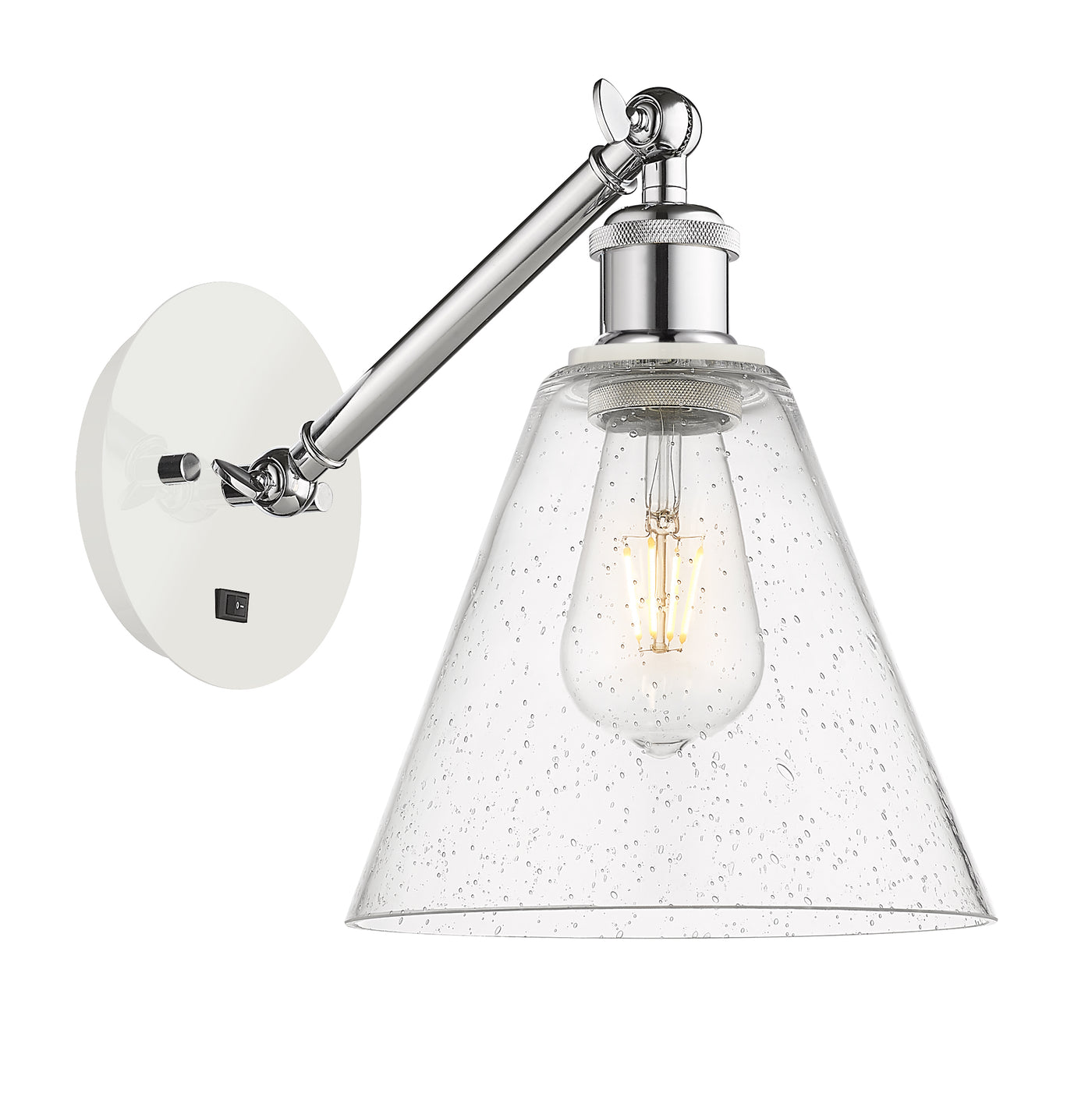 Ballston Sconce Cast Brass 6.5 Inch Width