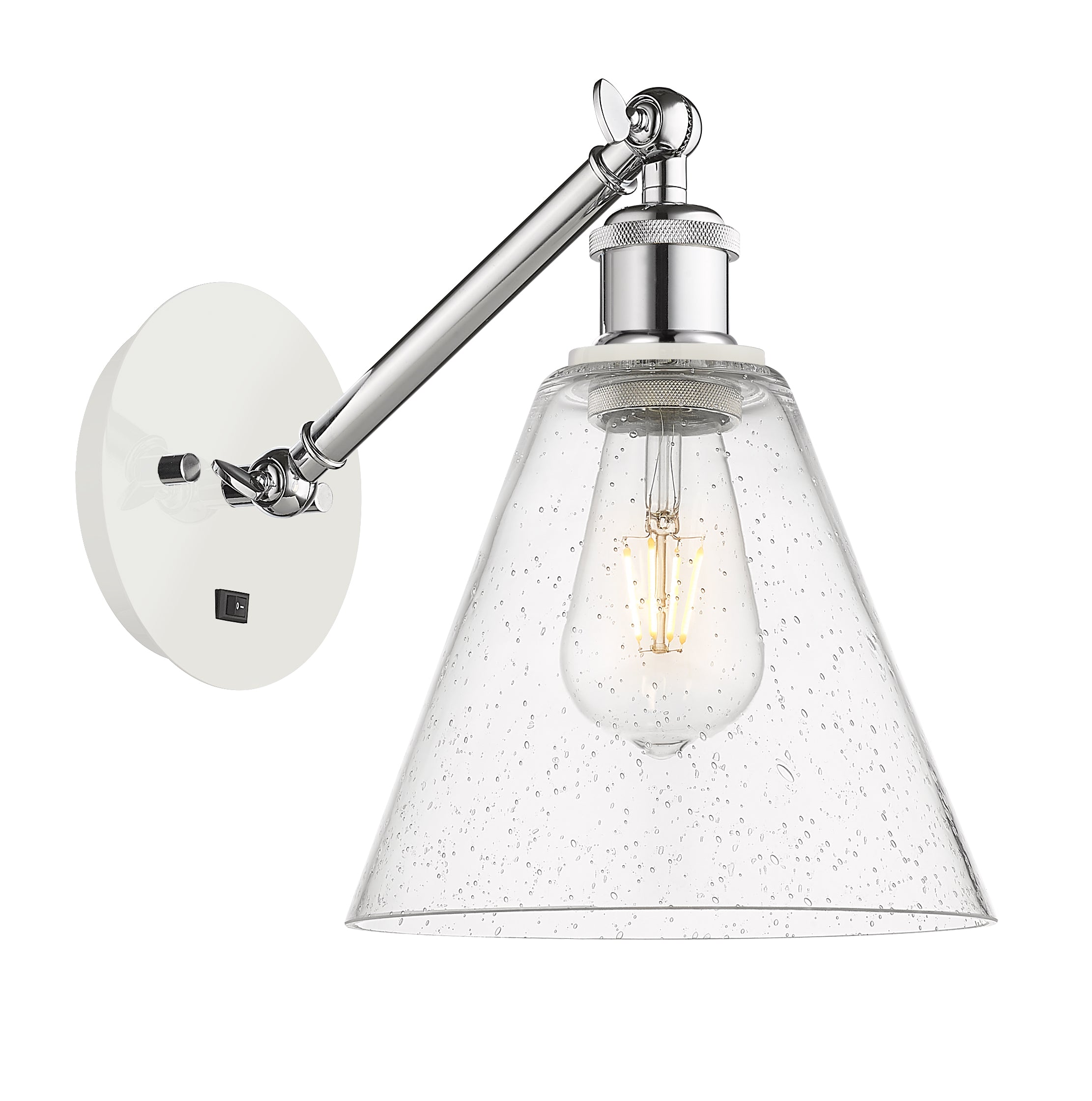 Ballston Sconce Cast Brass 6.5 Inch Width