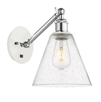 Ballston Sconce Cast Brass Glass Steel