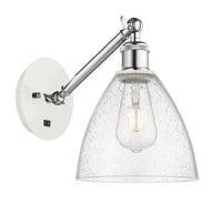 Ballston Sconce Cast Brass Glass Steel