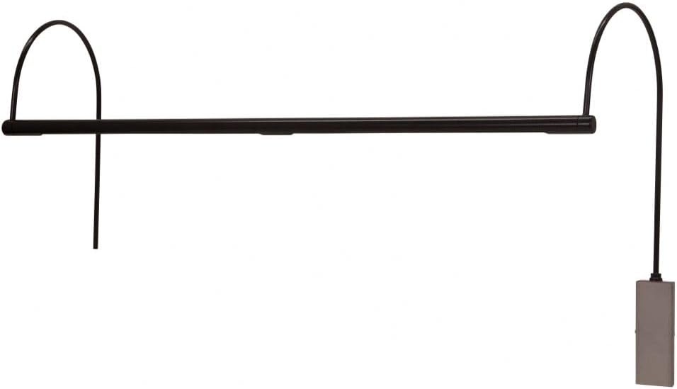 28-inch Ultra Slim-Line White Plug-In Picture Light