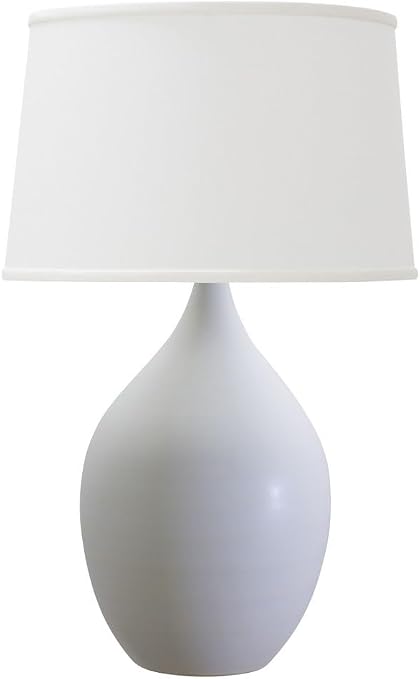 18.5-inch Scatchard Matte Green Table Lamp