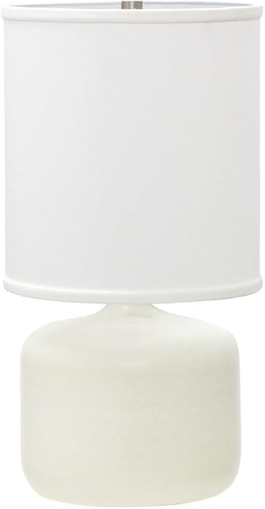 19.5-inch Scatchard Decorated Red Table Lamp