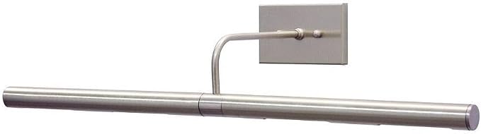 14-inch Slim-Line Satin Nickel Direct Wire Picture Light