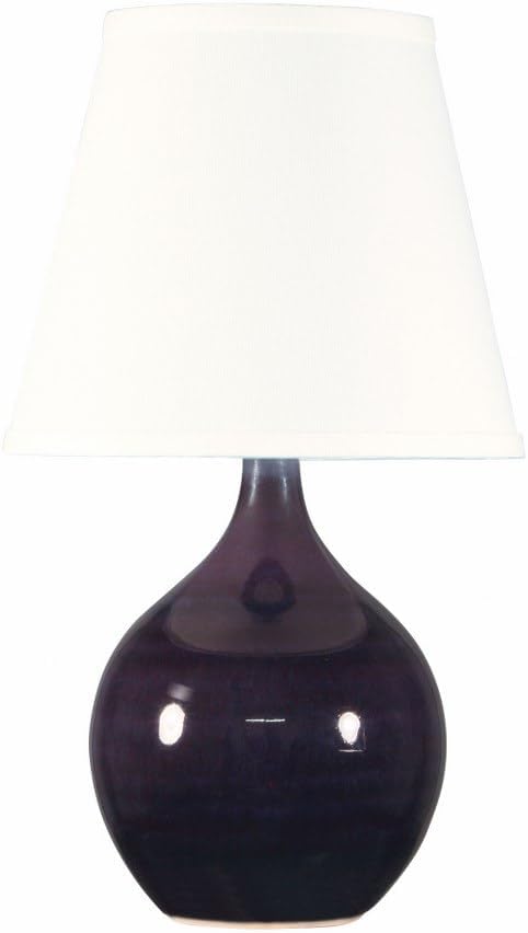 13.5-inch Scatchard Decorated Gray Accent Table Lamp