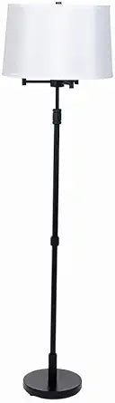 64-inch Killington Black Floor Lamp