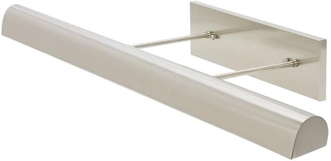 36-inch Classic Traditional Satin Nickel LED Direct Wire Picture Light