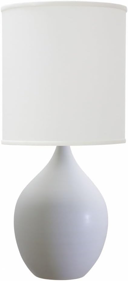 20.5-inch Scatchard Eggplant Table Lamp