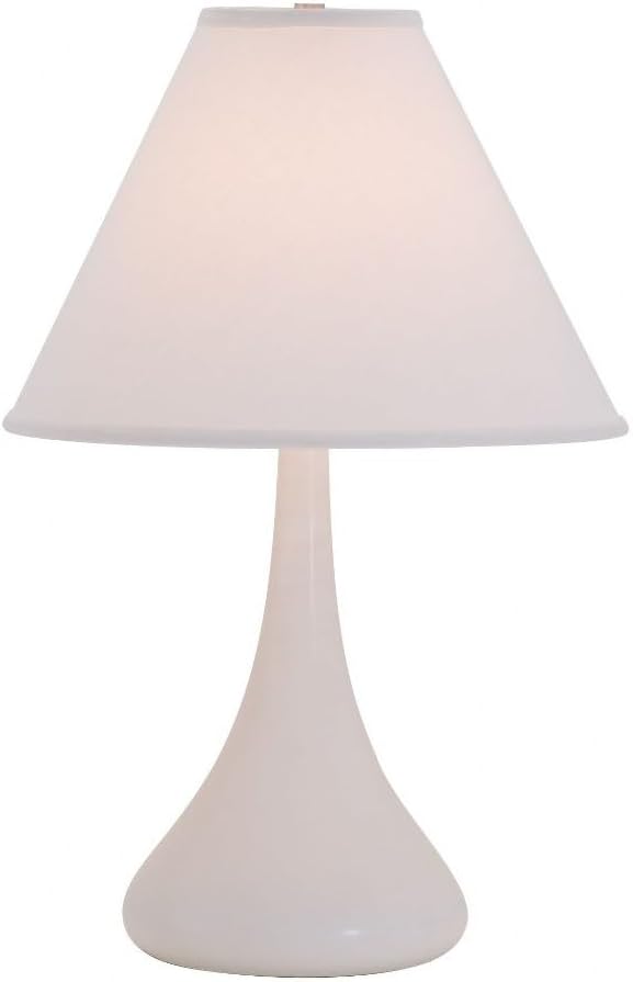 23-inch Scatchard Gray Gloss Table Lamp