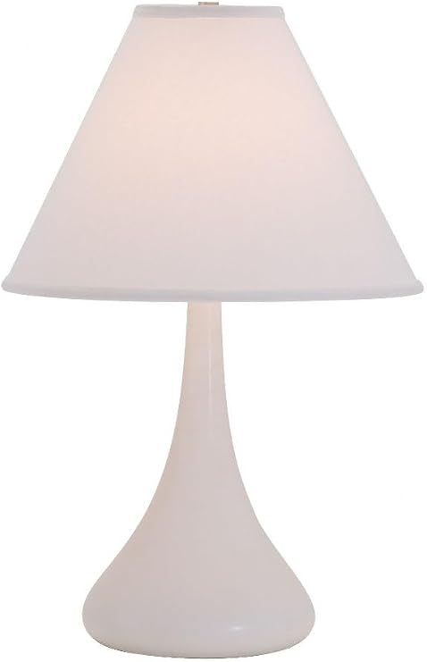 23-inch Scatchard Brown Gloss Table Lamp