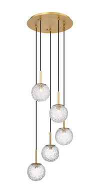 Downtown Urban Mini Pendant Brushed Brass