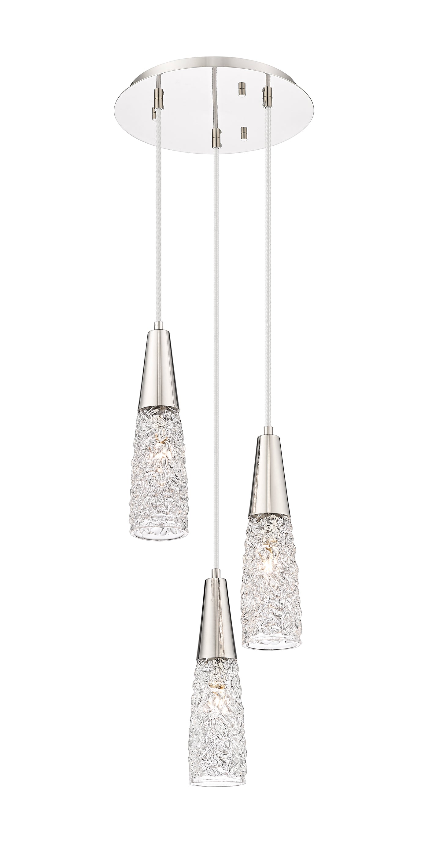 Downtown Urban Multi Pendant Brushed Brass