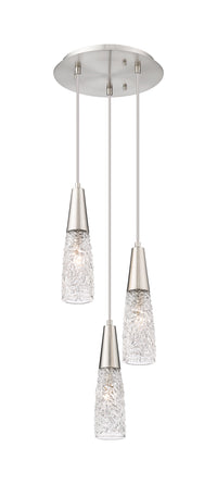 Downtown Urban Multi Pendant Brushed Brass