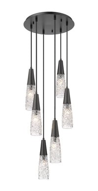 Downtown Urban Multi Pendant Brushed Brass