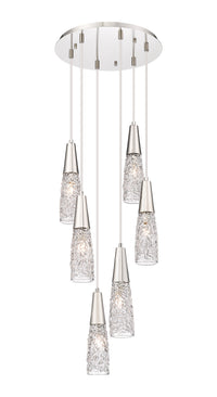 Downtown Urban Multi Pendant Brushed Brass