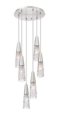Downtown Urban Multi Pendant Brushed Brass