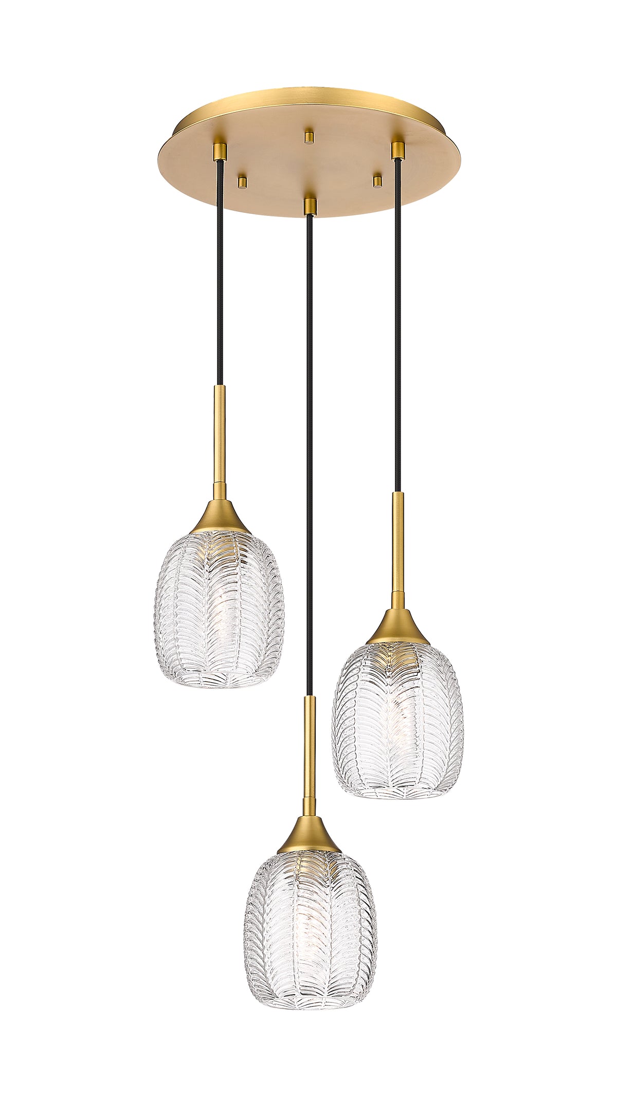 Downtown Urban Multi Pendant Glass Steel