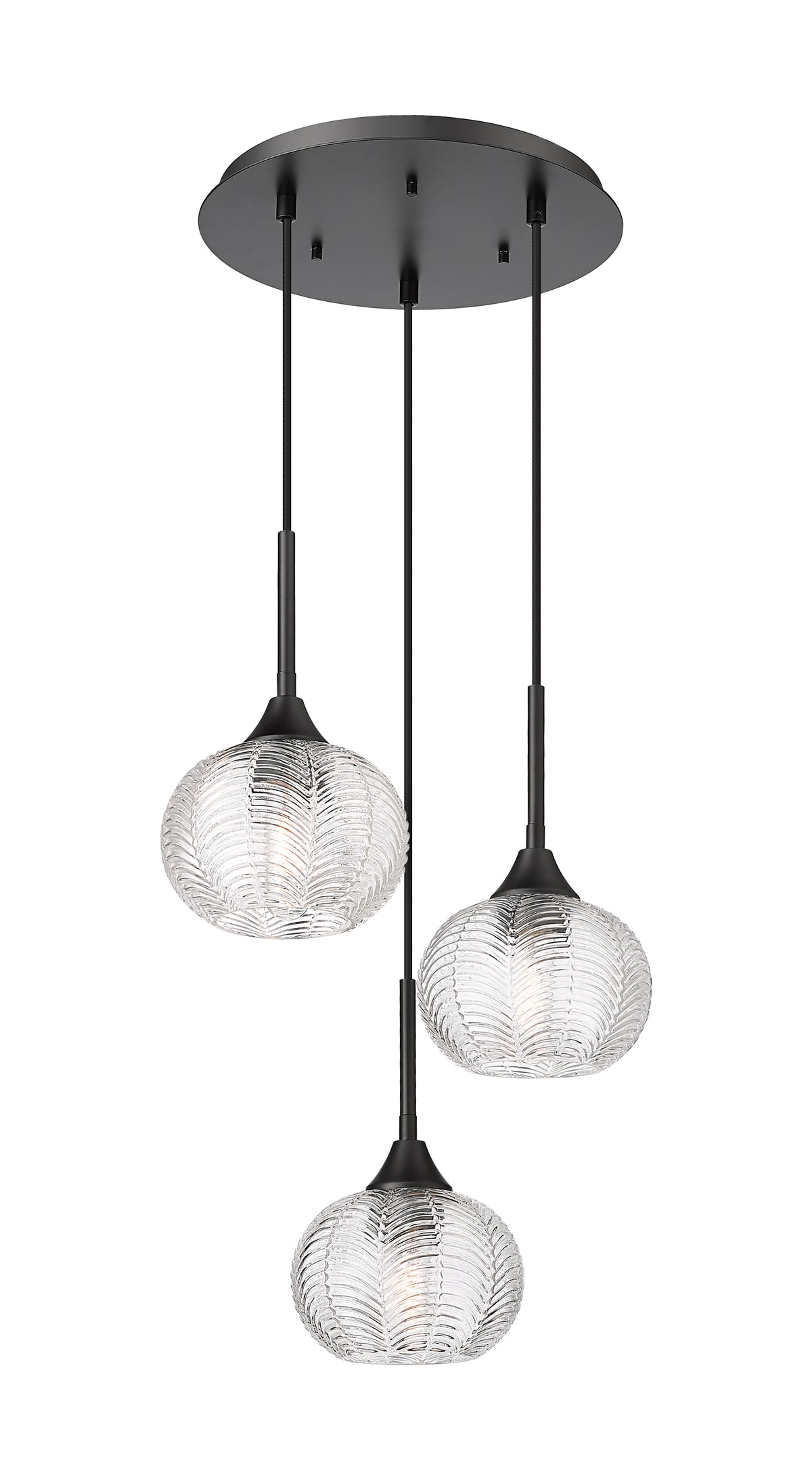 Downtown Urban Multi Pendant Brushed Brass