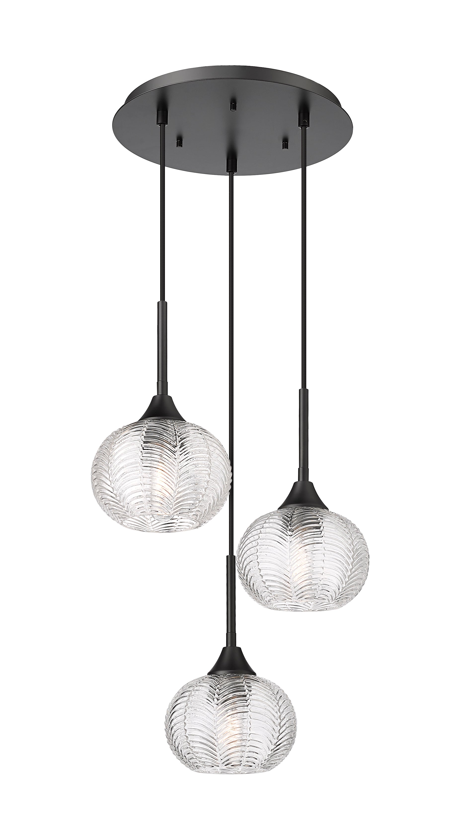 Downtown Urban Multi Pendant Brushed Brass