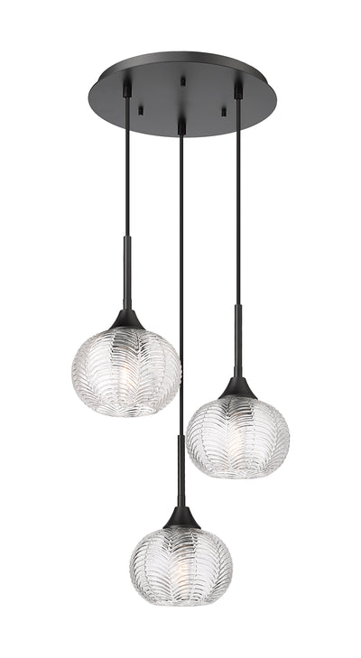 Downtown Urban Multi Pendant Brushed Brass
