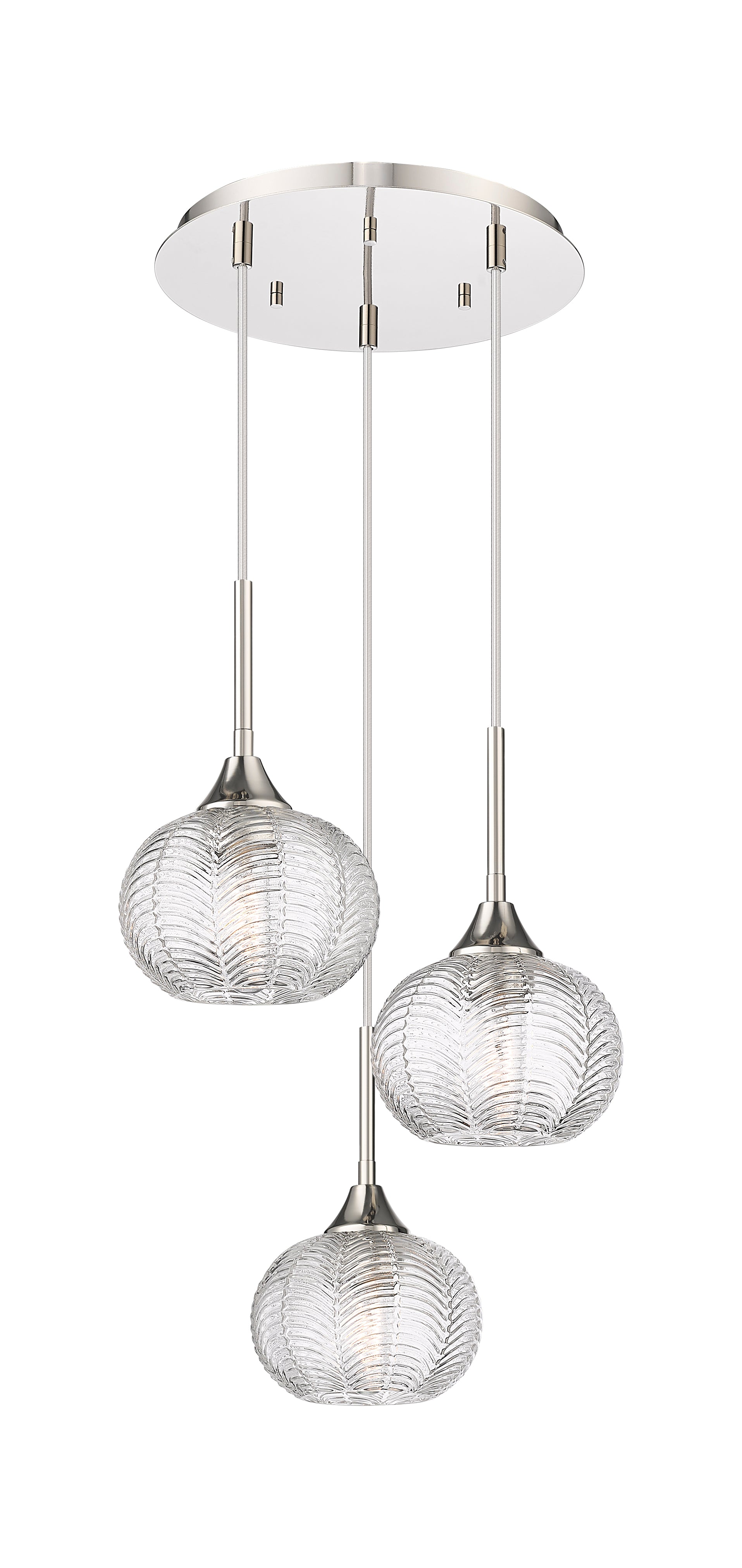 Downtown Urban Multi Pendant Brushed Brass