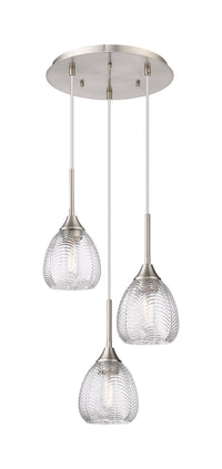 Downtown Urban Multi Pendant Brushed Brass