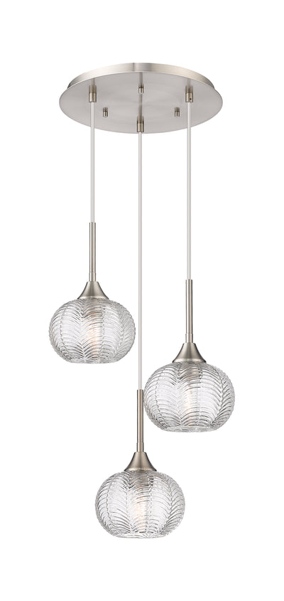 Downtown Urban Multi Pendant Brushed Brass
