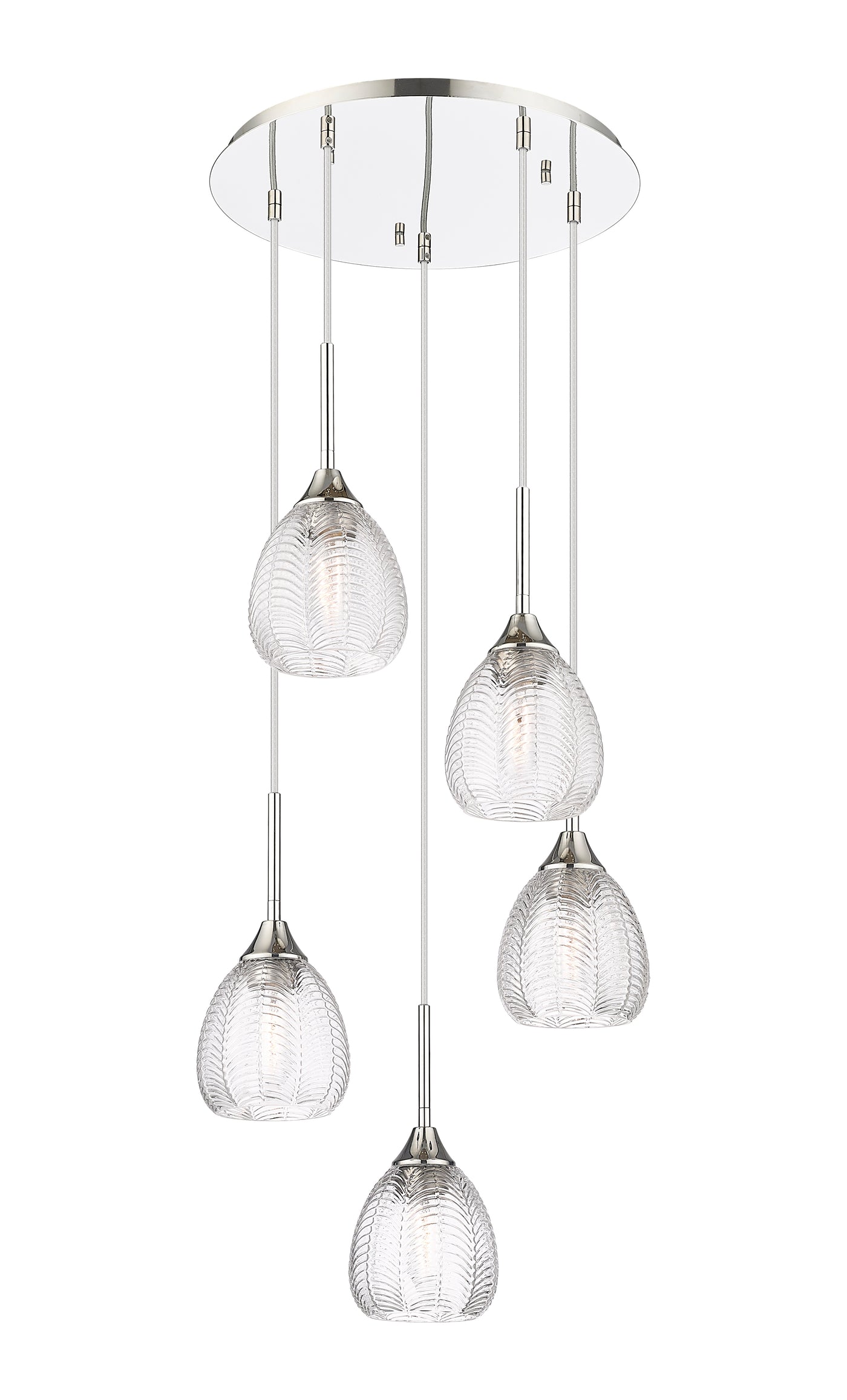 Downtown Urban Multi Pendant Brushed Brass
