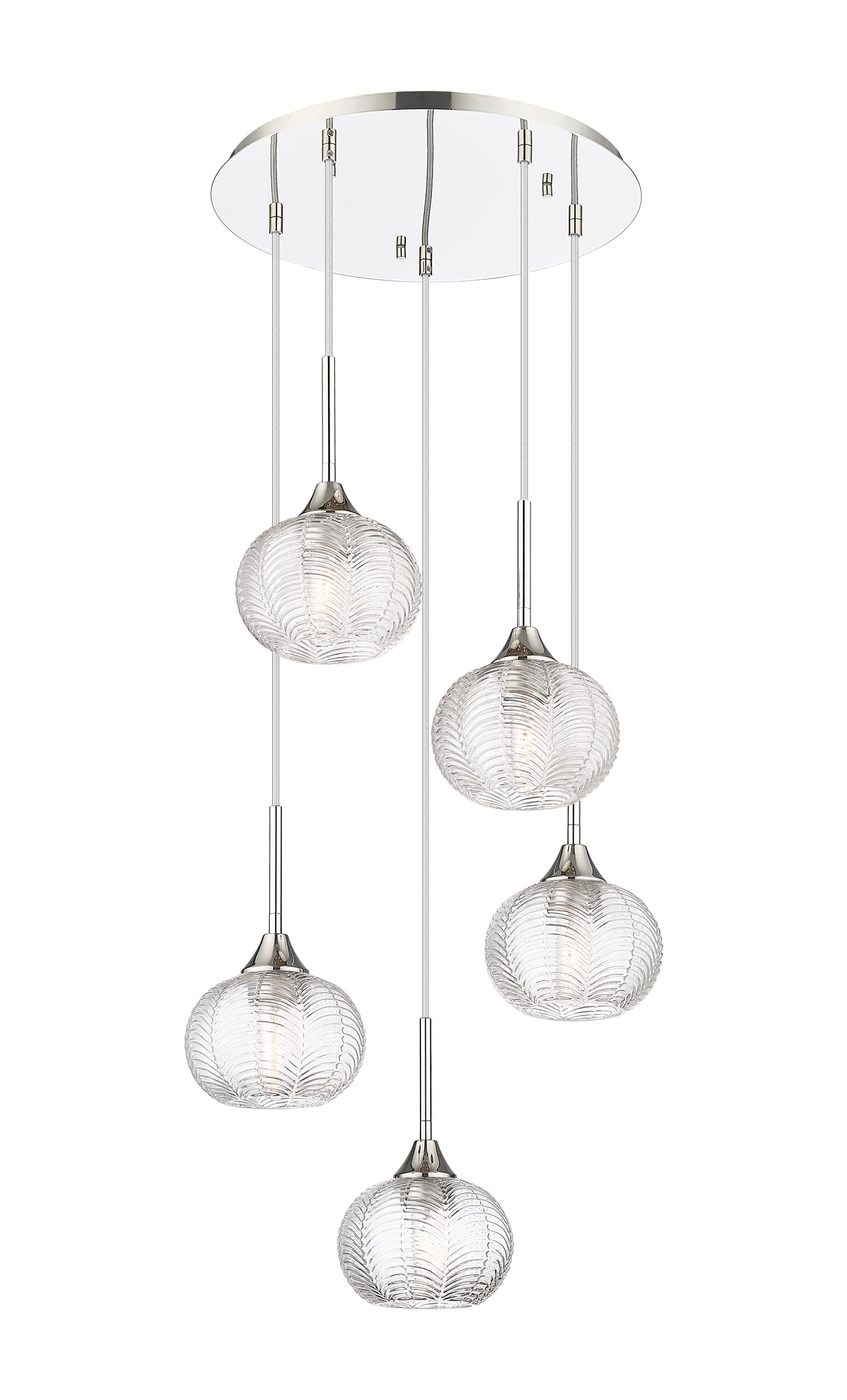 Downtown Urban Multi Pendant Brushed Brass