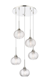 Downtown Urban Multi Pendant Brushed Brass