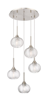 Downtown Urban Multi Pendant Brushed Brass