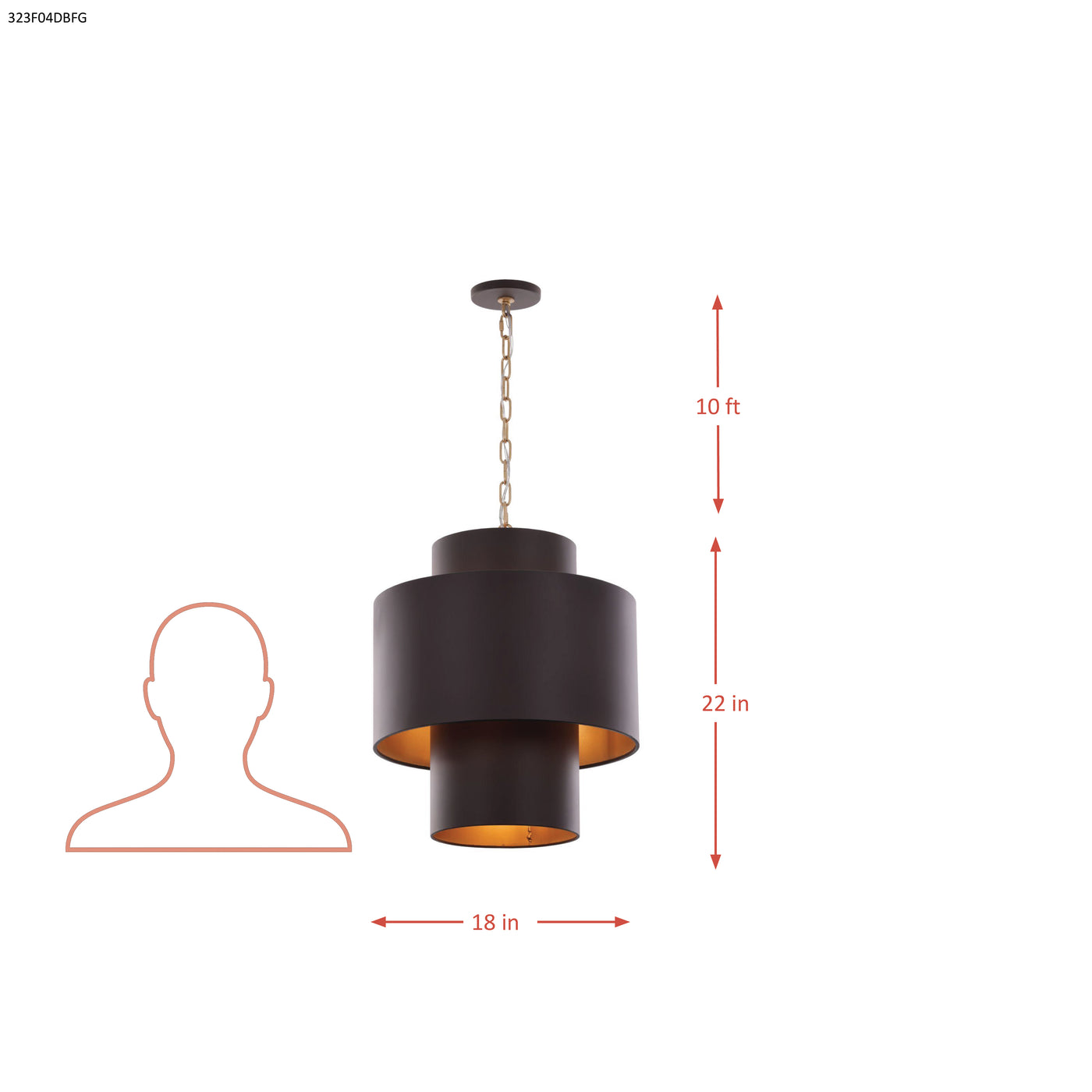Cannery 4 Light Tall Pendant