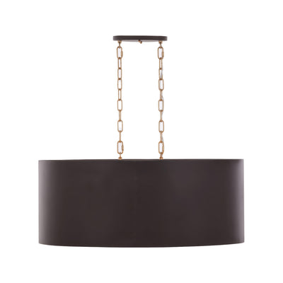 Cannery 6 Light Oval/Linear Pendant