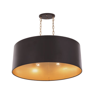 Cannery 6 Light Oval/Linear Pendant