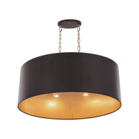 Cannery 6 Light Oval/Linear Pendant