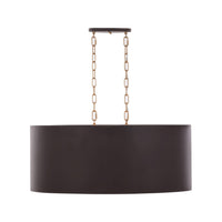 Cannery 6 Light Oval/Linear Pendant