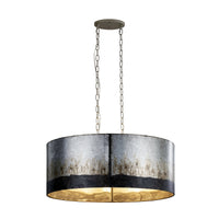 Cannery 6 Light Oval/Linear Pendant