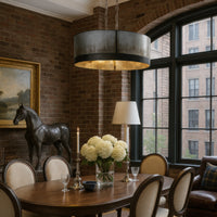 Cannery 6 Light Oval/Linear Pendant