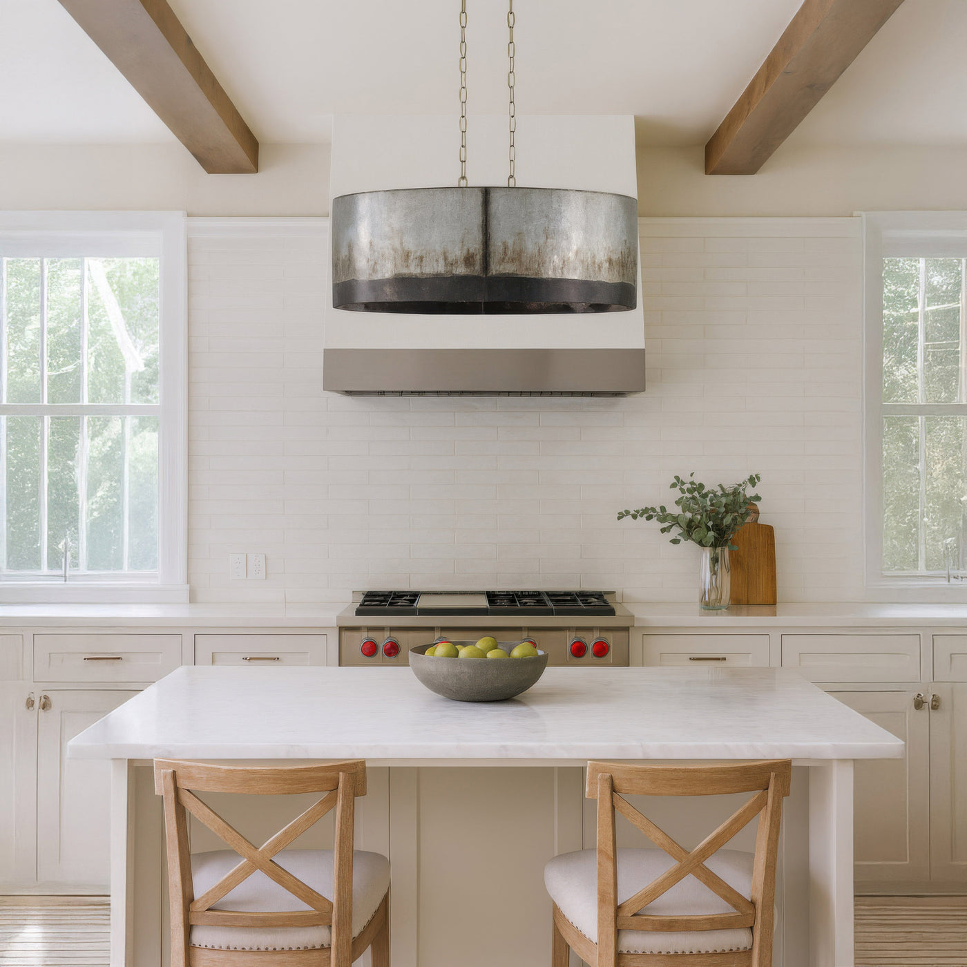 Cannery 6 Light Oval/Linear Pendant