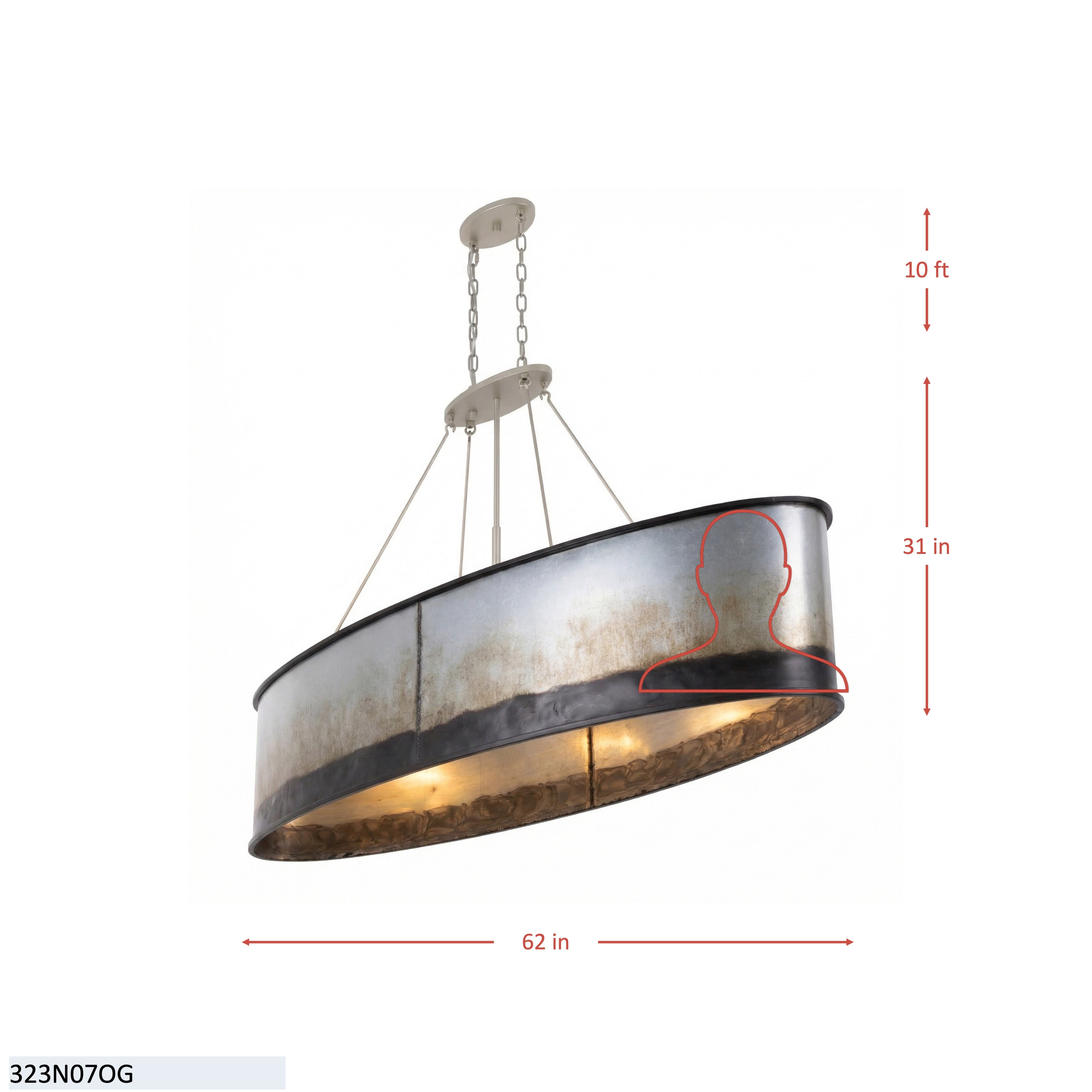Cannery 7 Light Linear Pendants