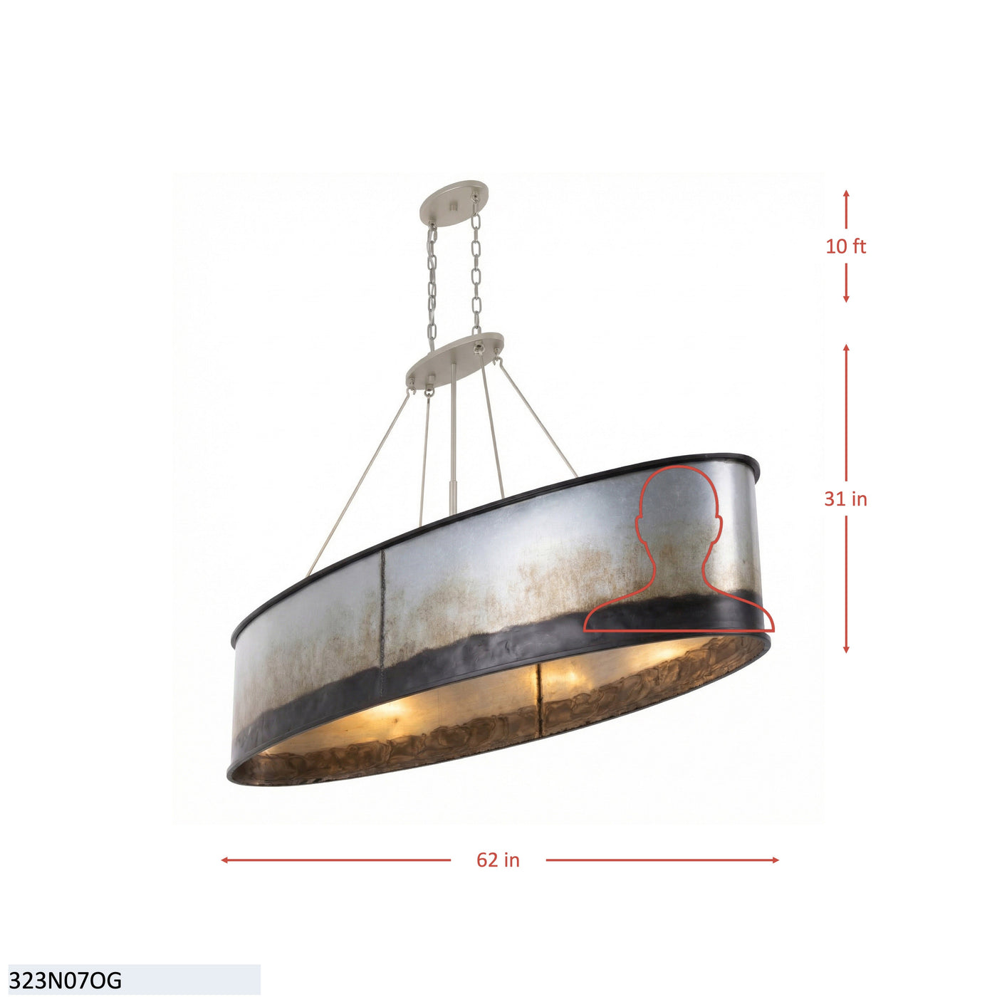 Cannery 7 Light Linear Pendants