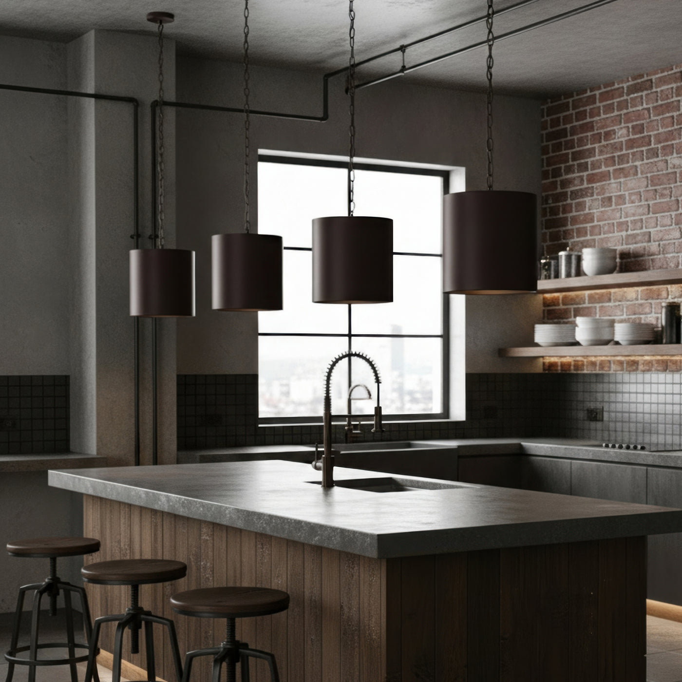 Cannery 2 Light Pendant