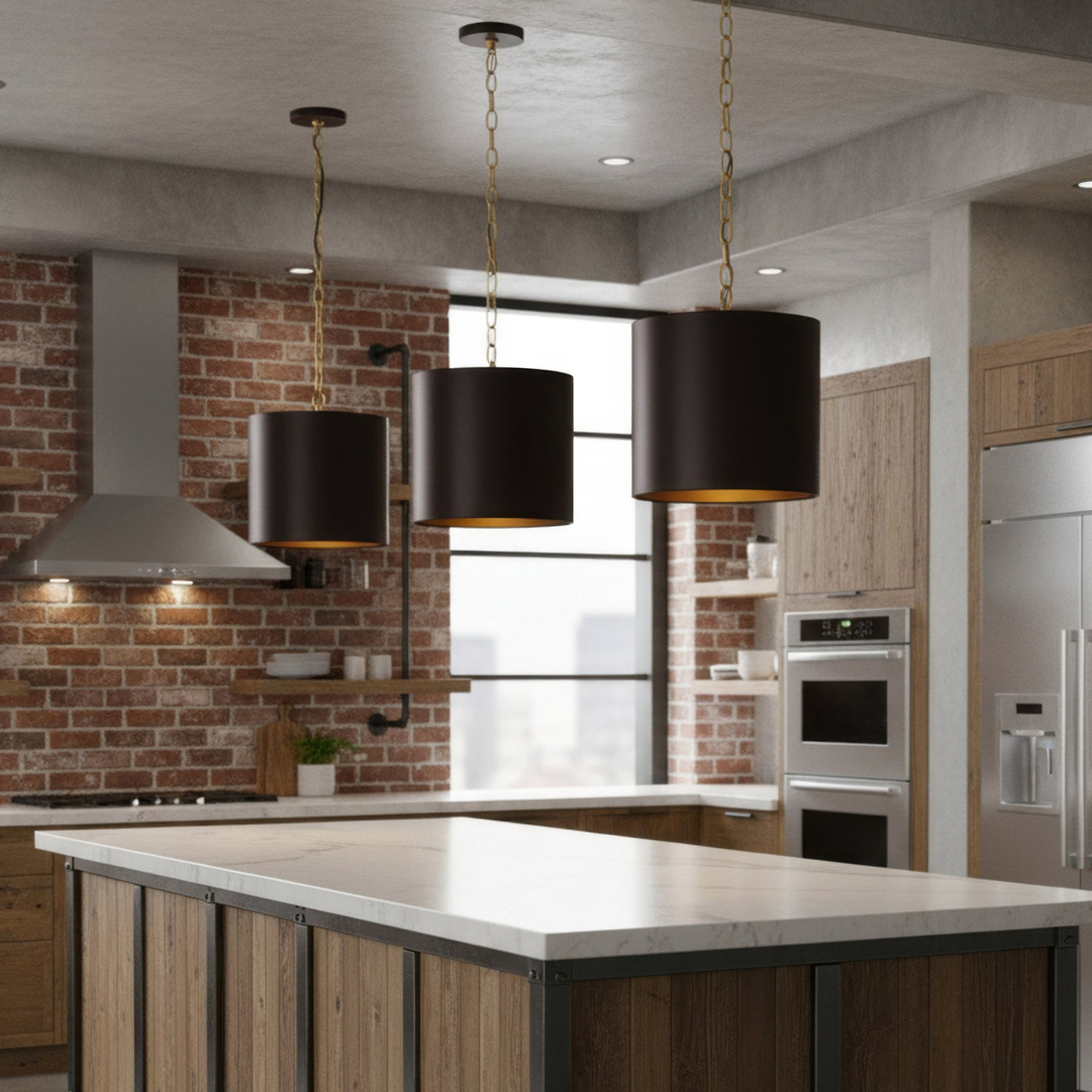 Cannery 3 Light Pendant