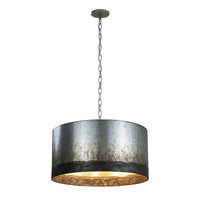 Cannery 4 Light Drum Pendant
