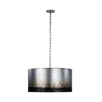 Cannery 4 Light Drum Pendant